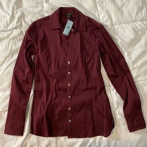 NWT Ann Taylor button down blouse